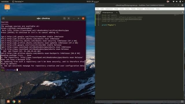 How to Install Python on Ubuntu   CodeWithMJ
