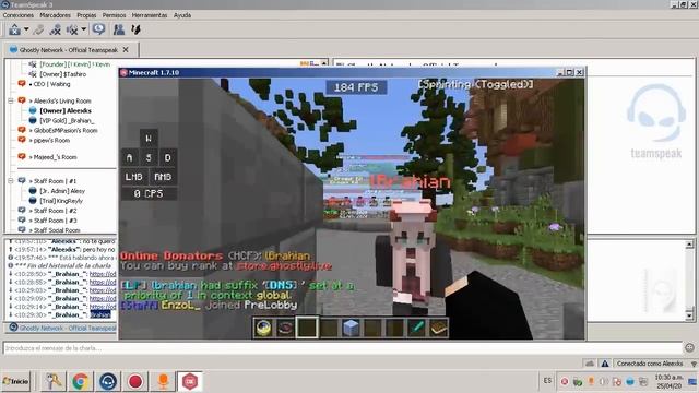OWNER SERIES | CRASHEANDO MINECRAFT a los HACKERS *Ghostly.Live* - Alexksjj