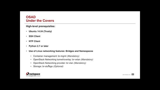 #vBrownBag Follow-Up Deploying OpenStack using Ansible (OSAD) with Walter Bentley (@djstayflypro)