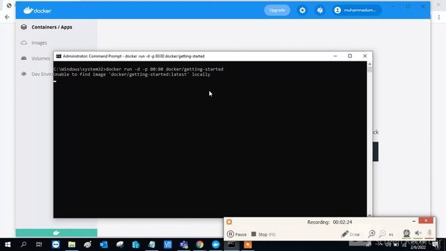 DOCKER Setup
