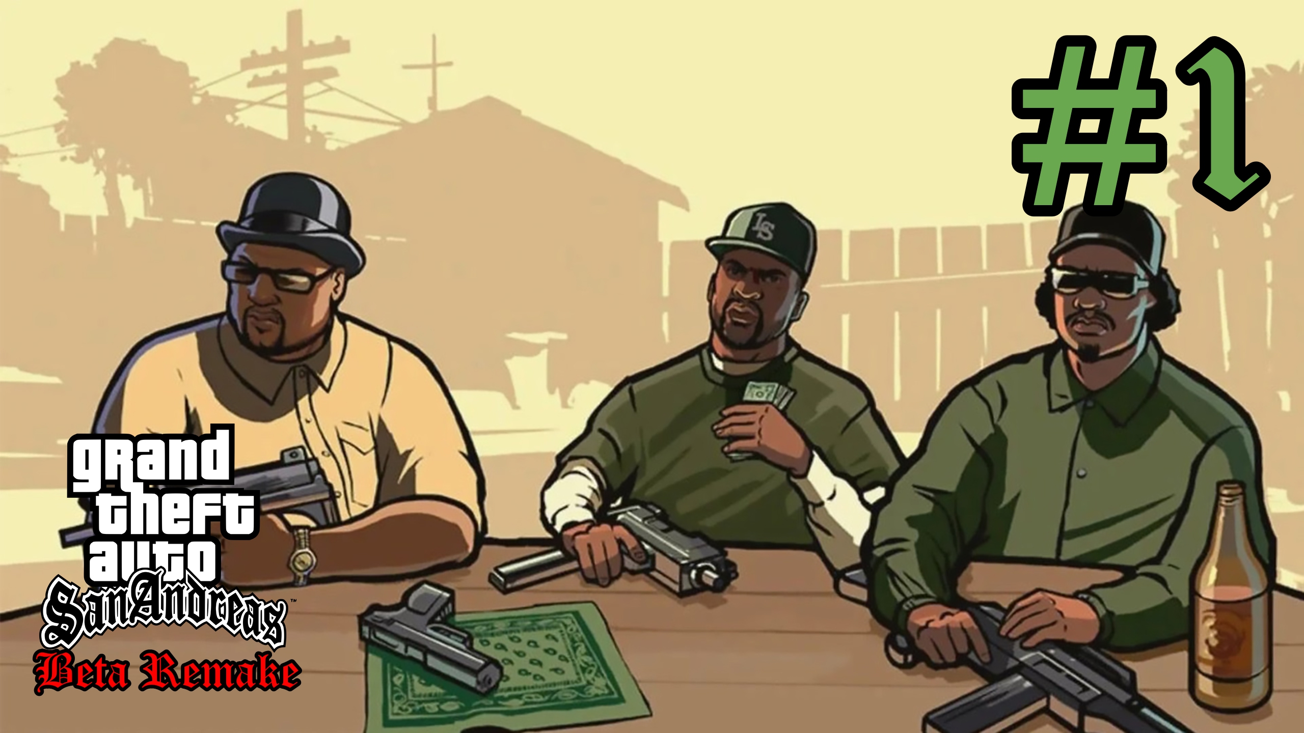 Grand Theft Auto: San Andreas Beta Remake - Дорога Назад #1