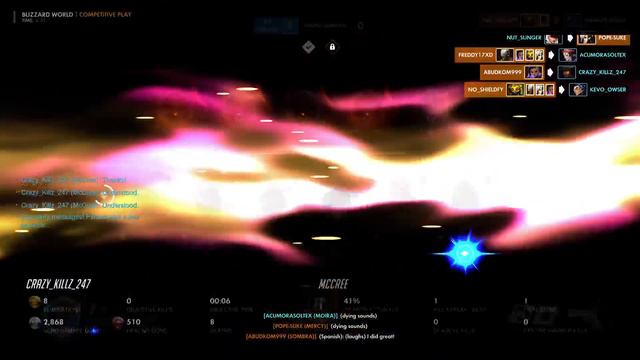 OVERWATCH COMPETETIVE CARRIED MY TEAM AS DPS