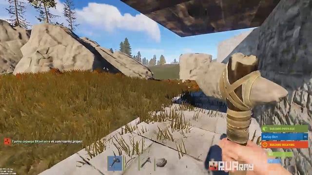 Rust | Учимся играть в симулятор майнкрафта???