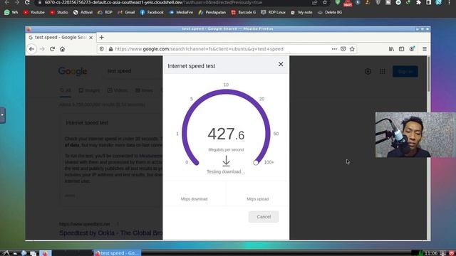 Nyobain Speed Internet Sampai 1 Gigabit Langsung dari Server Google
