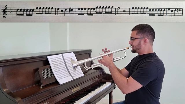 Arban's Complete Conservatory Method for Trumpet - #10 - Triple tongue - Daniel Leal Trompete