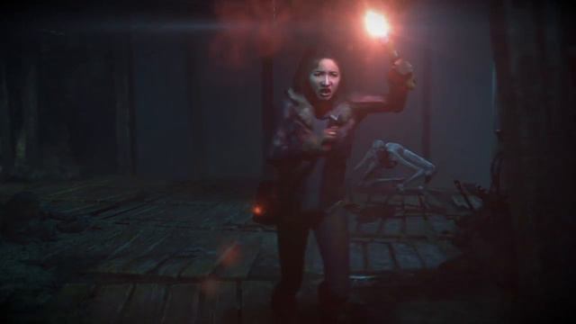Until Dawn: Emily escapes the mines