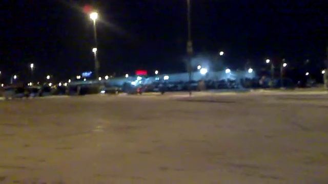 На снегокате по меге