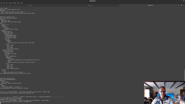 Red Hat Service Mesh (ossm) federation demo automation