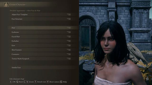 Elden Ring gorgeous female character creation