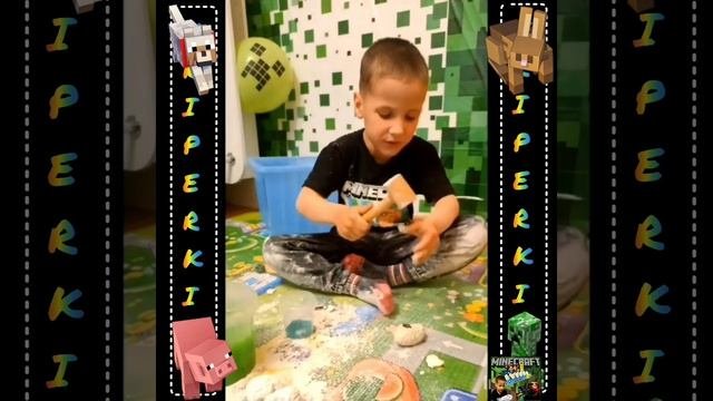 ?Раскопки МАЙНКРАФТ?12яиц-12геров MINECRAFT! Юные кладоискатели с ДРЕЛЬЮ! раскопки майнкрафт юмо