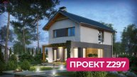 Z297 Двухэтажный дом для узкого участка.mp4