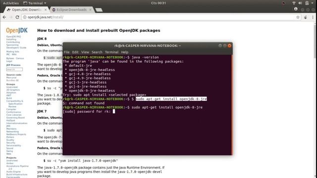 Ubuntu Java Kurulumu