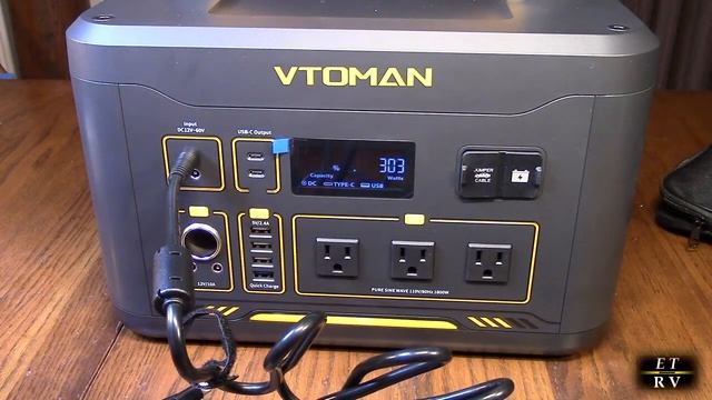 VTOMAN Jump 1800 Portable Power Station 1800W (Peak 3600W), 1548Wh  with 12 Outputs REVIEW