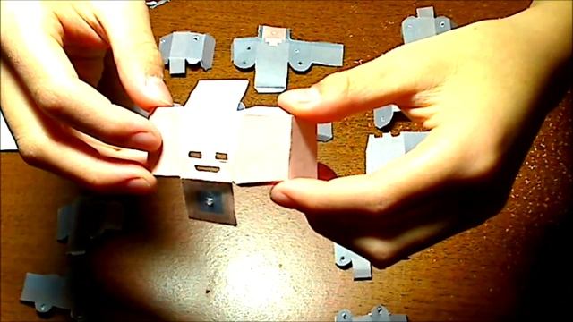 How to make a Minecraft Papercraft Bendable 3D Villager