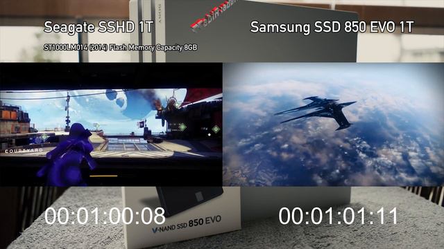 PS4 PRO Samsung SSD 850 EVO 1T Speed Test Sep 2018 Destiny 2 - God of War - Battlefield 1