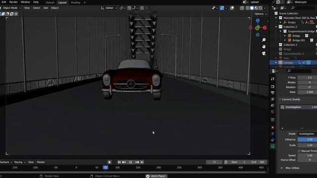 Blender Camera Shake Add-on | Camera shakify | RSN3D