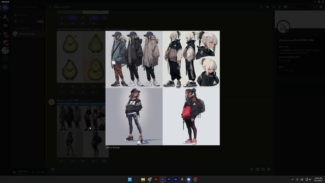 New Niji 5 in Midjourney - Manga Anime Mode