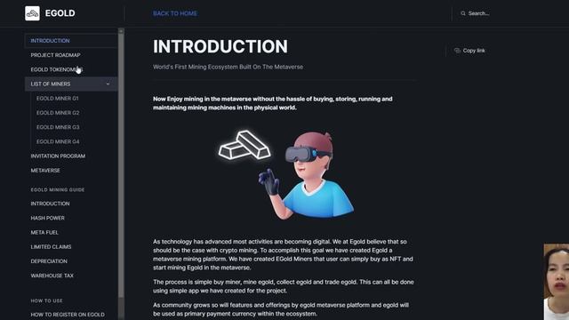 EGOLD MINER REVIEW - FIRST METAVERSE MINING PROJECT