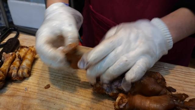 맛에 놀라고! 양에 놀라는? 침샘 자극하는 대한민국 최고의 족발 맛집 TOP7, Korean best Braised Pig's Trotters "Jokbal"/street foo
