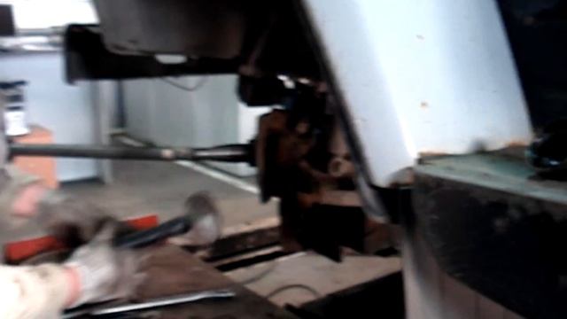 Газон 3309 Замена шкворней 18+ с элементами хоррора. Первая часть. #уставшиймонтёр