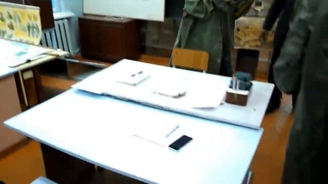 На уроке БЖД в КИТиЭ