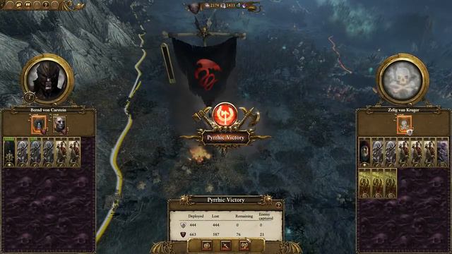 lets play total war Warhammer vampire counts legendary no auto resolve #1