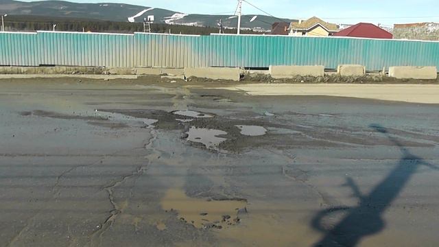 Ямы в Златоусте "заделанные" по указанию мэра В. Жилина несколько дней назад