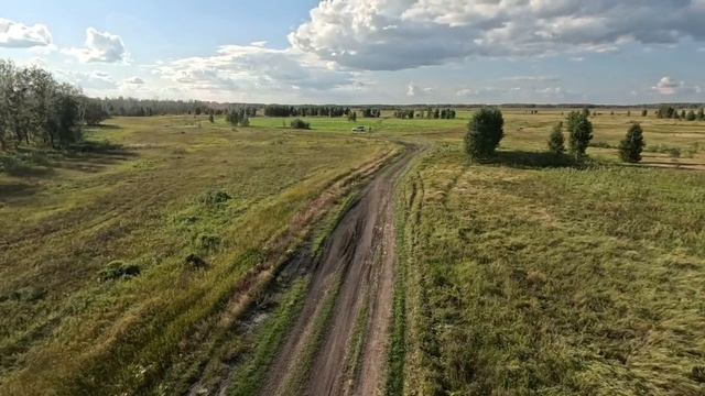 fpv учимся летать.влетел в стаю птиц