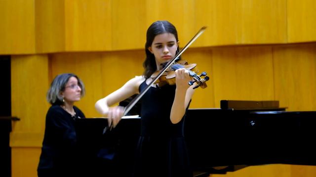 Viotti violin concerto no. 22 in A minor 1st mov played by Avigail Tal.