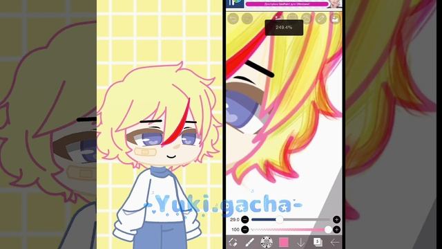Туториал как сделать обработку волос Gacha Life/Gacha Club??♀️