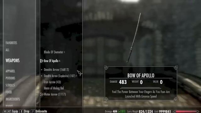skyrim - 3 mods special arrows and awesome god weapons