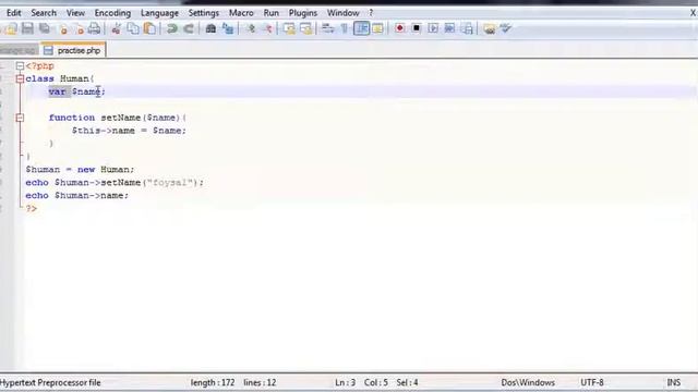 Php Object Methods php tutorial in bangla