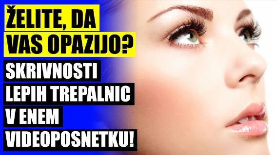 OLJE ZA RAST TREPALNIC PO PODALJŠEVANJU TREPALNIC ❕ SERUM ZA RAST IN KREPITEV TREPALNIC