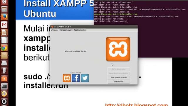 install xampp 5 6 3 di ubuntu