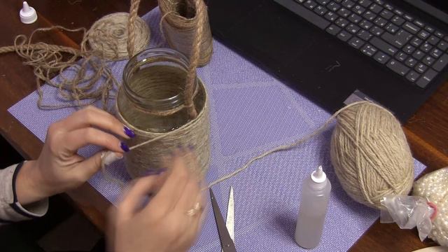 Мастер класс - Баночка для крещенской воды