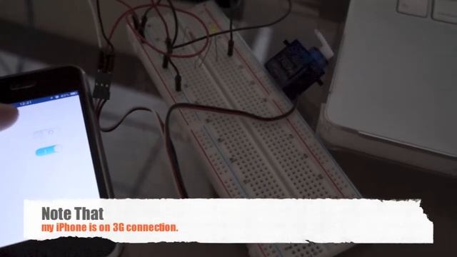 Arduino PHP and iOS, controlling  Led and Servo remotely