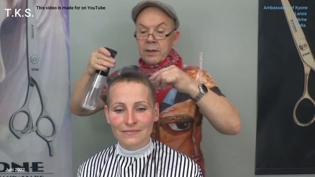 For the First Time I go CLIPPER SHORT and get a fresh new color! Maria by T.K.S.