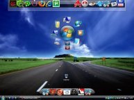 Панель быстрого запуска и рабочий стол в панели задач windows 10