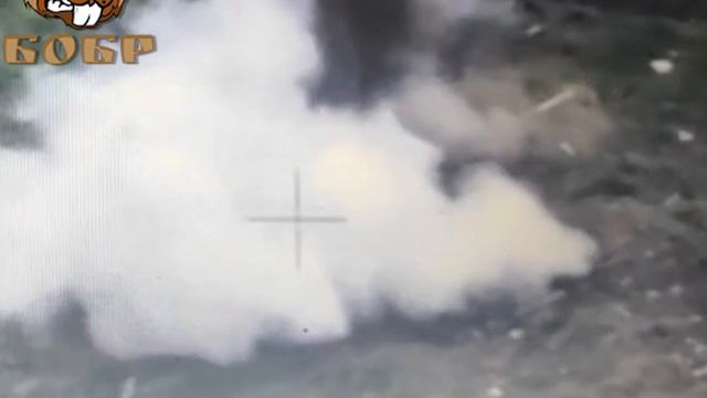 Уничтожение блиндажей и миномёта ВСУ ударами FPV-дронов.