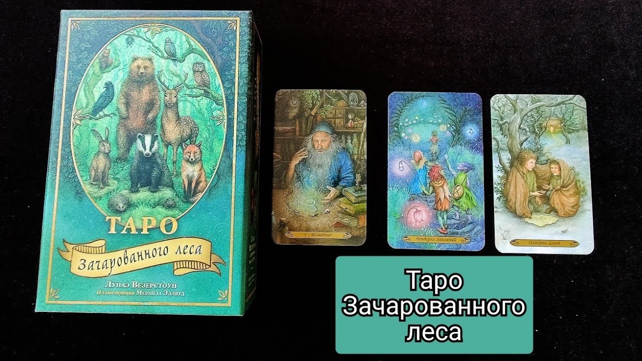 Обзор на колоду Таро "Таро зачарованного леса"