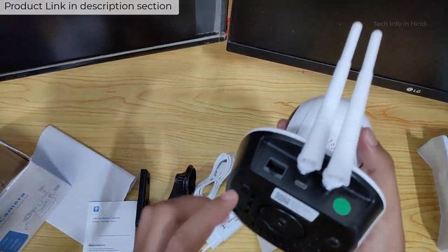 Conbre MultipleXR2 Pro HD Smart WiFi Wireless IP CCTV Security Camera Auto Delete Recording Review.