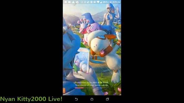 I play Pokemon go!
