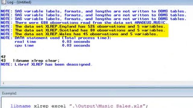 SAS Tip: Creating Spreadsheets Using the Excel Libname Engine