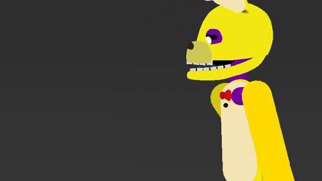 Fnaf 1 Willian Afton Scene With SpringBonnies Clothes Stick Nodes Animation