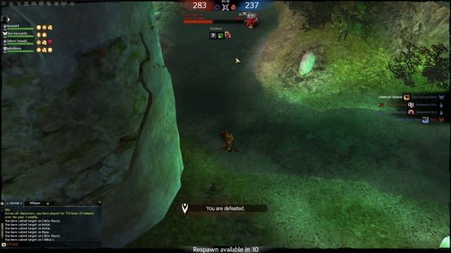 Guild wars 2 PvP - Elementalist live commentary (My first hour playing)