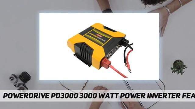 PowerDrive PD3000 3000 Watt Power Inverter Features - Short Review