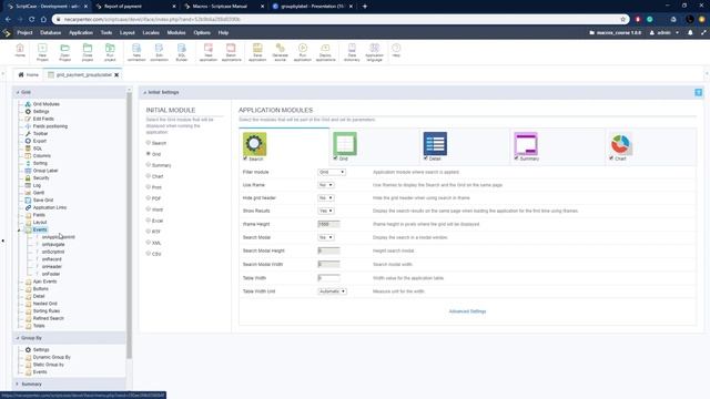 Scriptcase Macros: Control Module ( sc_groupby_label )