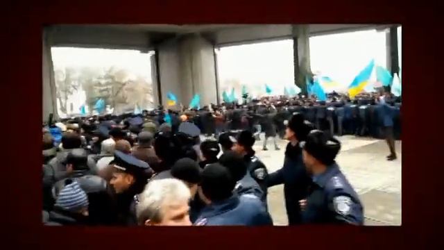 Майдан в Крыму! Татары с русскими пошли стенка на
