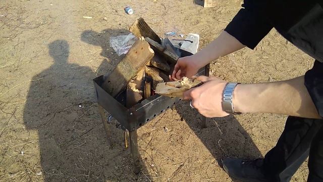 Шашлычки из кирпичей