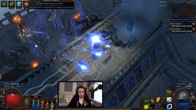 Path of Exile - Bestiary League Ranger Lets Play Part 30 - Solararis & Lunaris Boss